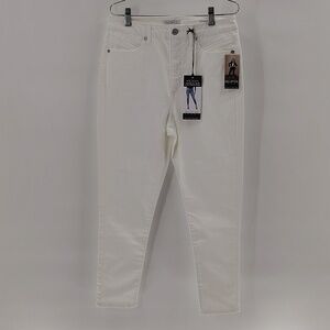Sofia Jeans Rosa Curvy Ankle Super High Rise White Size 6S NWT